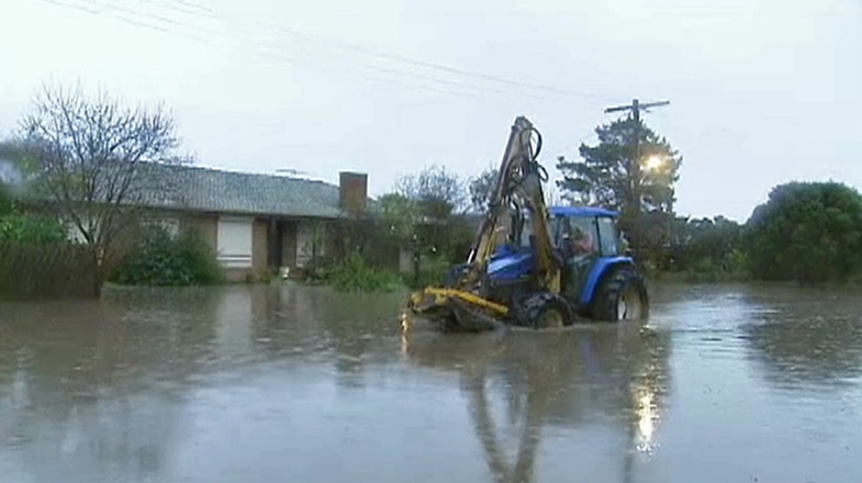 Koo Wee Rup residents are keeping an anxious watch over rising flood waters.