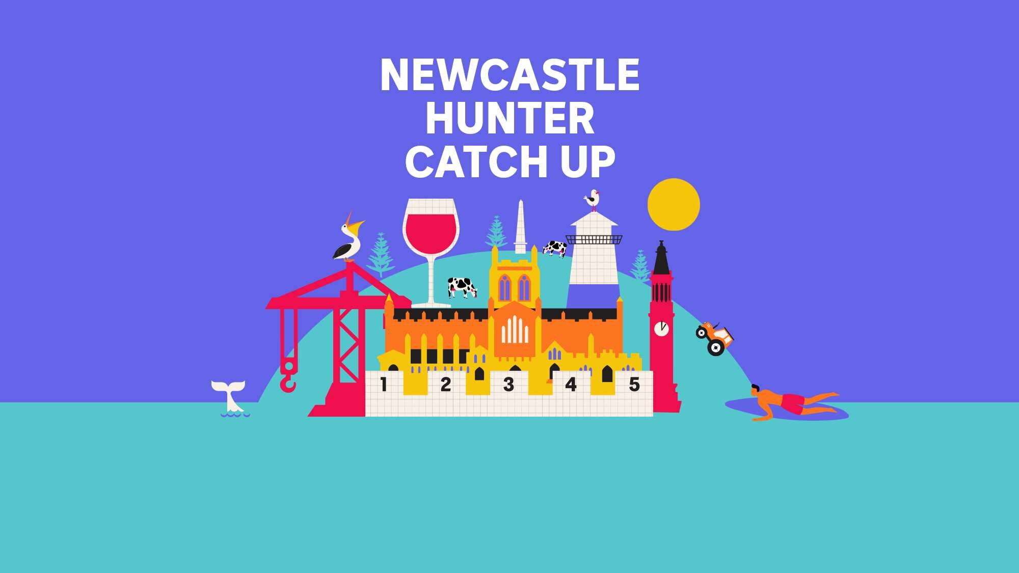 Newcastle Hunter Catch Up graphic.