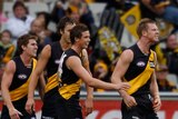 Eye of the Tiger: Riewoldt became just the second Richmond player in 19 years to kick 10 goals.