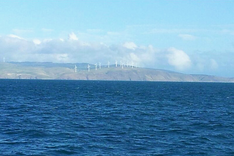 Fleurieu Peninsula from the MV Port Princess