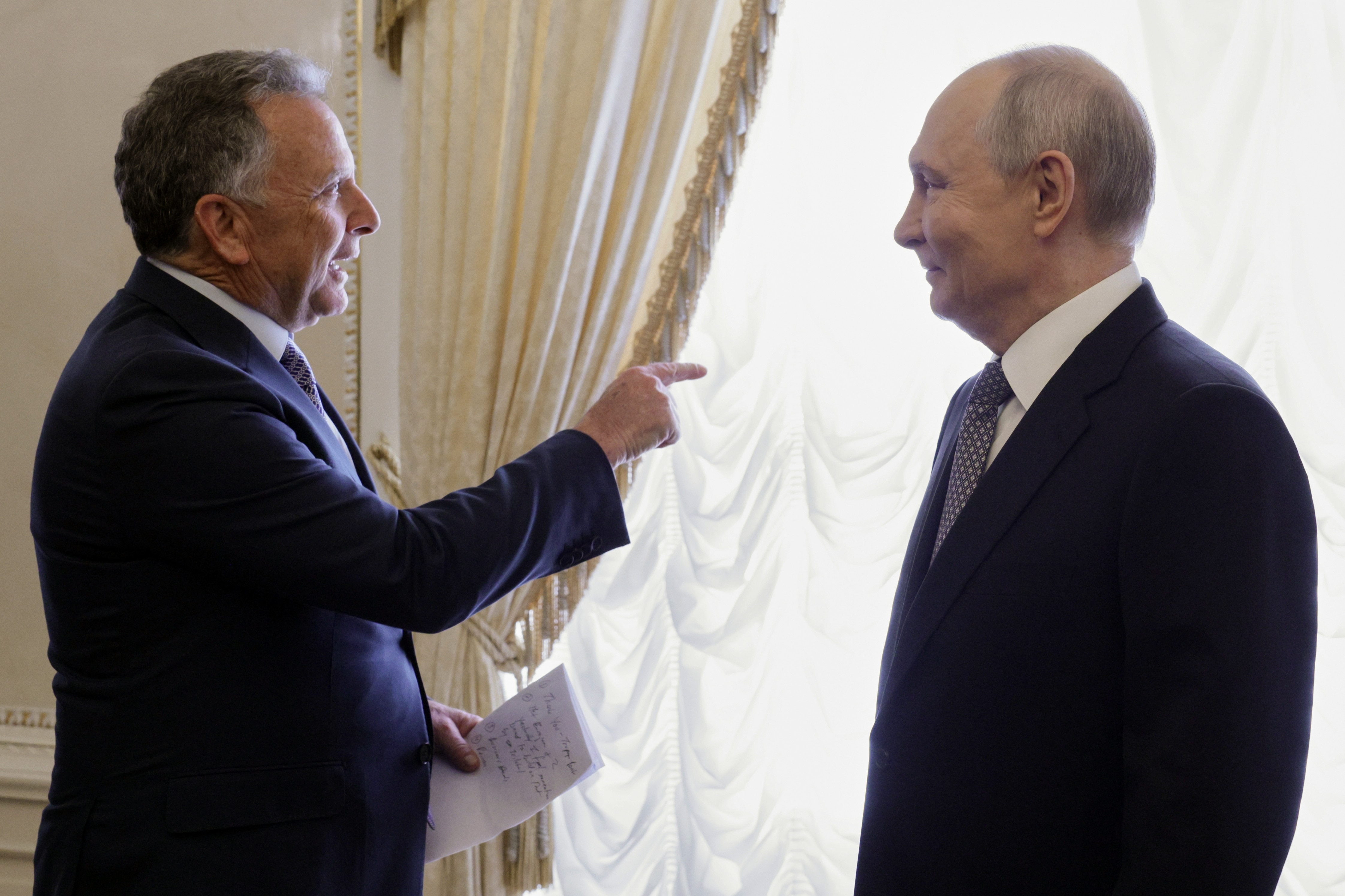 Putin agrees to resume three-way peace talks with Ukraine and US