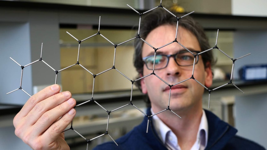 Assistant Professor University of WA Amir Karton, school of chemistry and biochemistry in a story about graphite and graphene