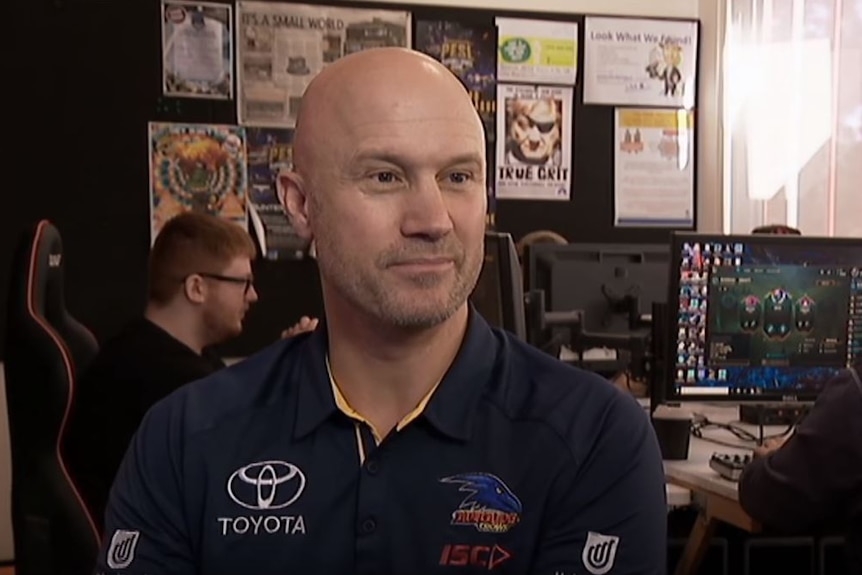 Headshot of Nigel Smart from the Adelaide Football Club.