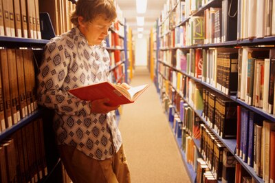 File photo: Man reading in a library (Getty Creative Images)