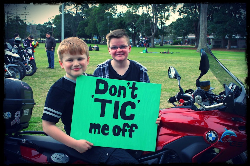 Bailey and his friend Tom.