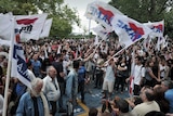 Greeks protest ERT closure