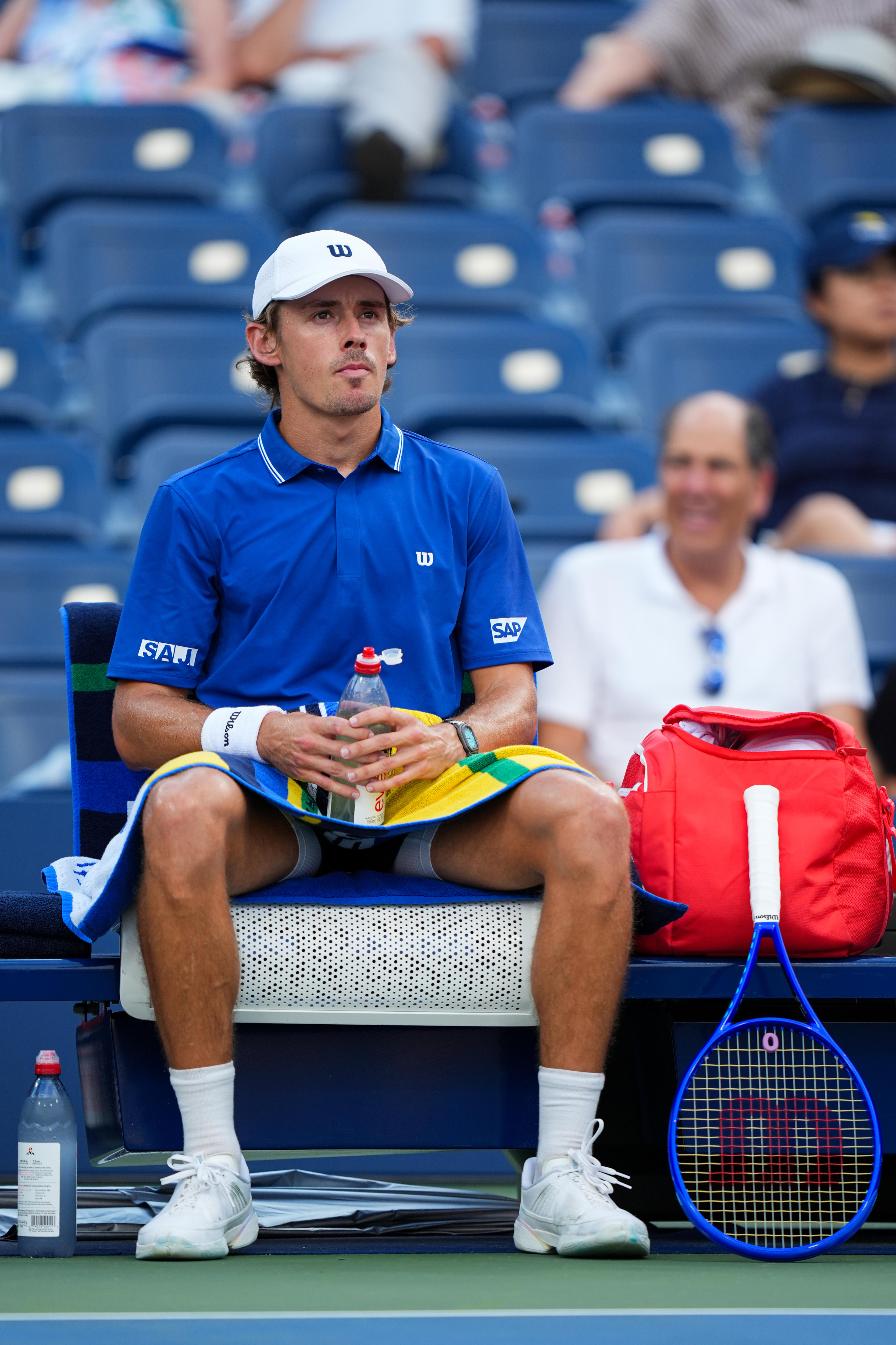 Breaking: De Minaur crashes out of US Open
