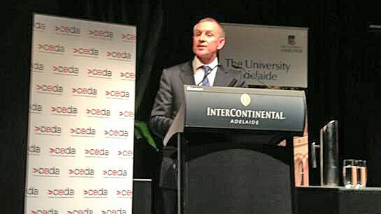 Jay Weatherill said new dwelling construction fell 18pc last financial year
