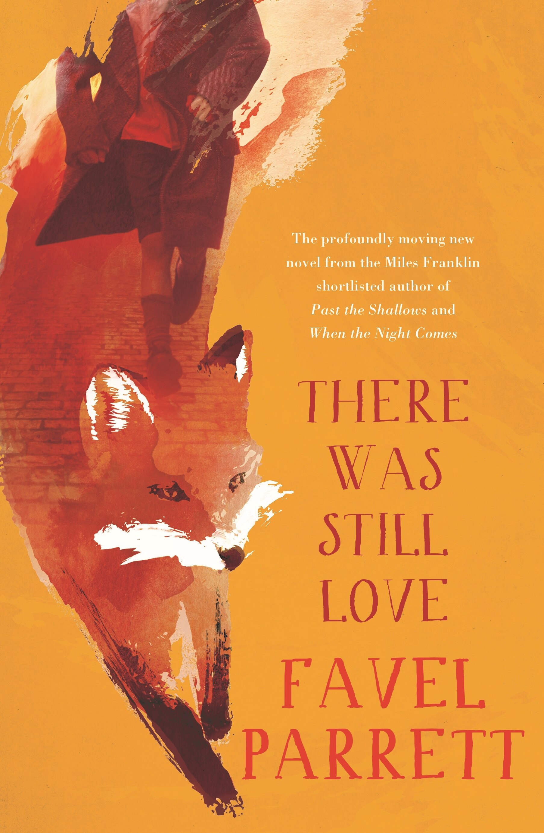 There Was Still Love by Favel Parrett book cover featuring an illustration of a red fox