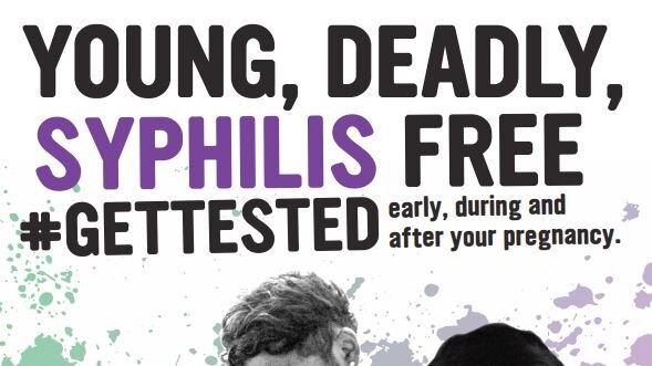 Young, Deadly, Syphilis Free poster