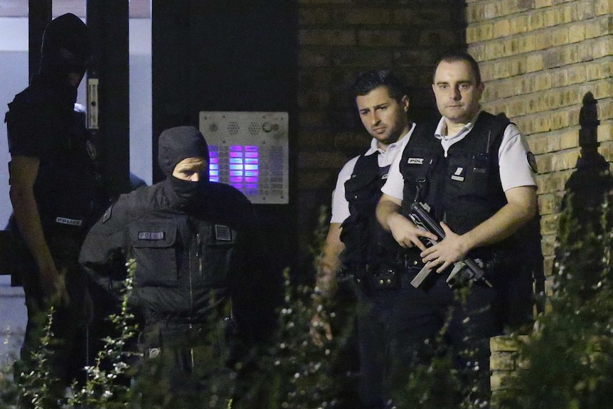 French police raid Boussy-Saint-Antoine near Paris