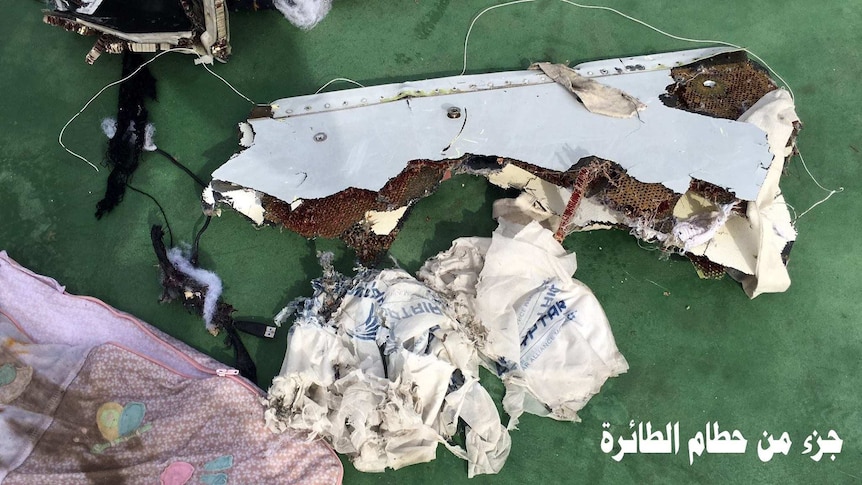 EgyptAir MS804 debris