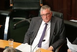 Rene Hidding in Parliament