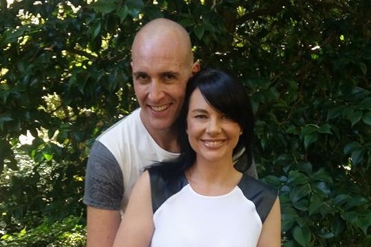 Jarrad Lovison and Angela O'Brien