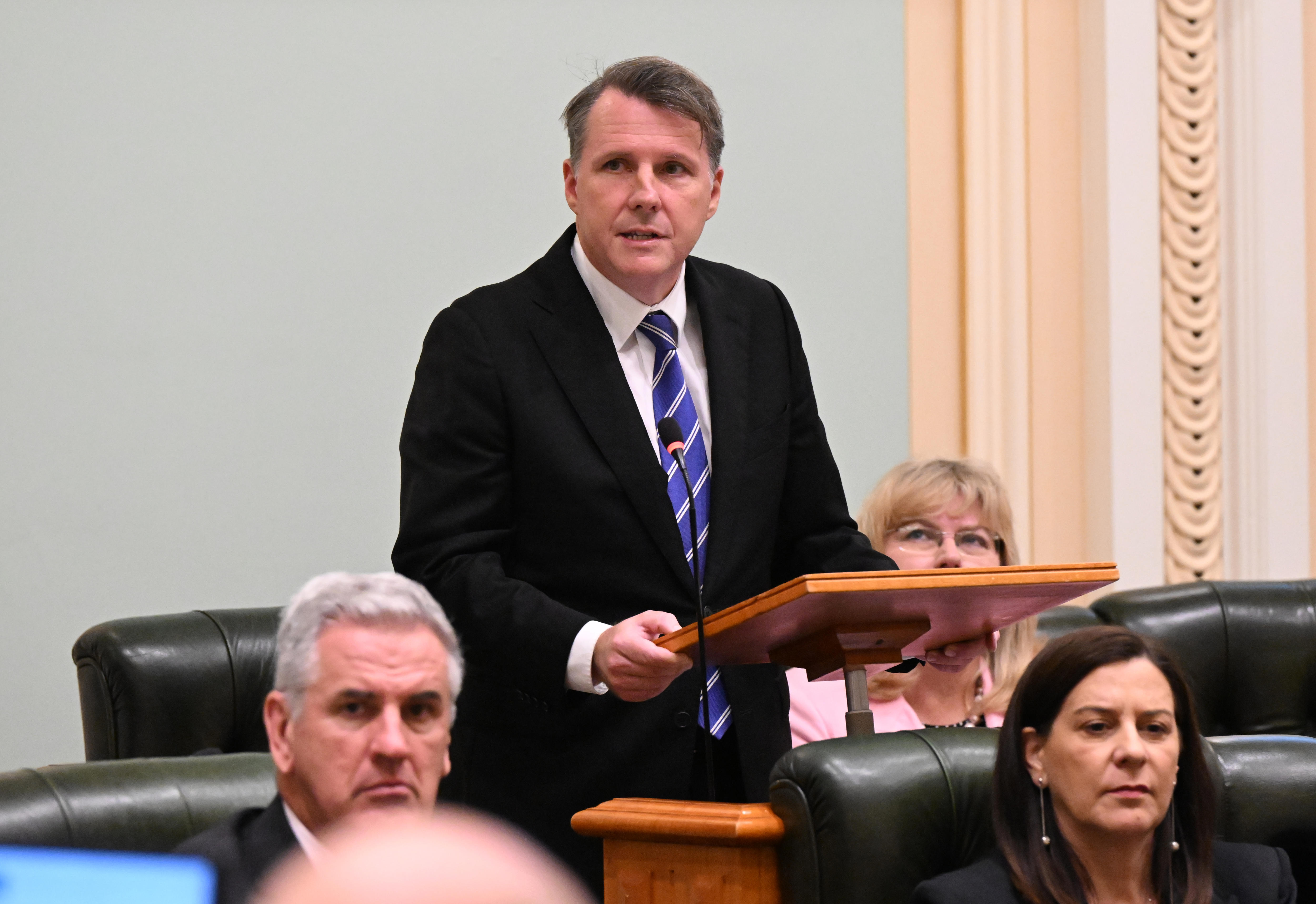 christian rowland speaking in parliament
