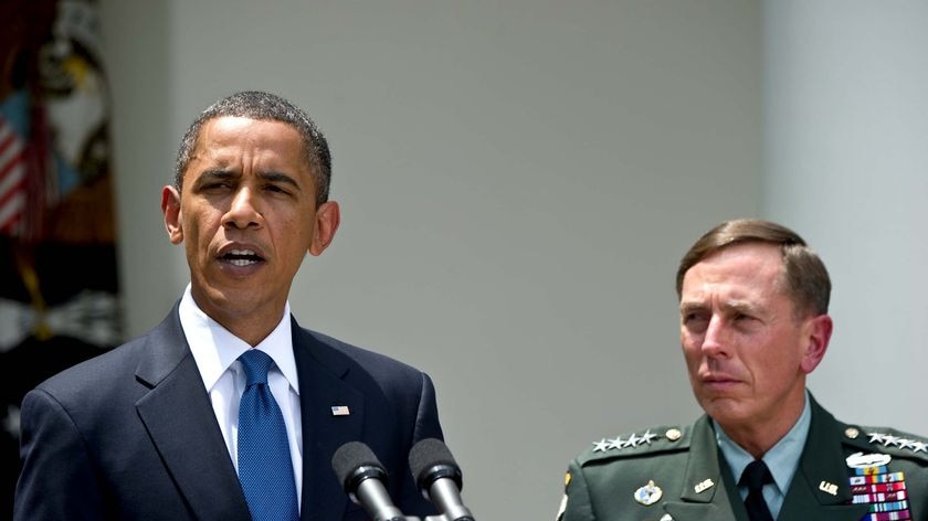 Barack Obama announces the resignation of General Stanley McChrystal
