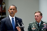 Barack Obama announces the resignation of General Stanley McChrystal