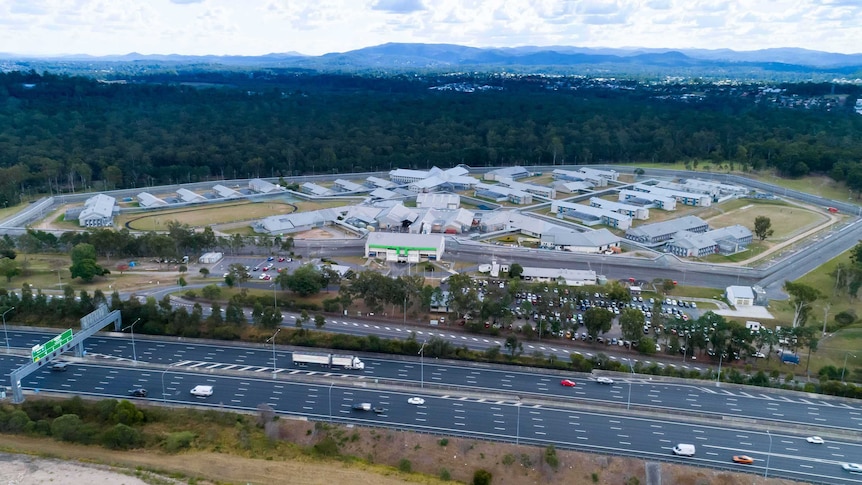 Prison pictured from above.