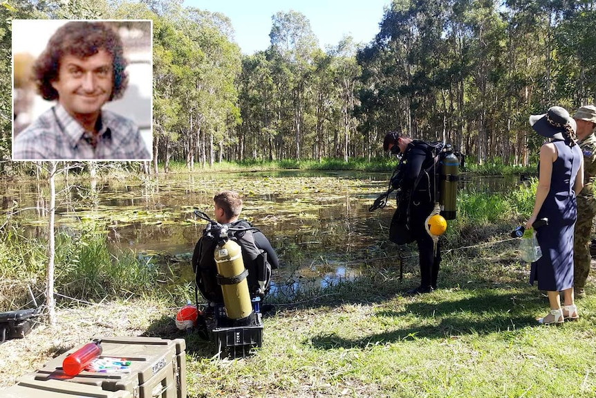 Police divers and army search Deagon wetlands, north of Brisbane