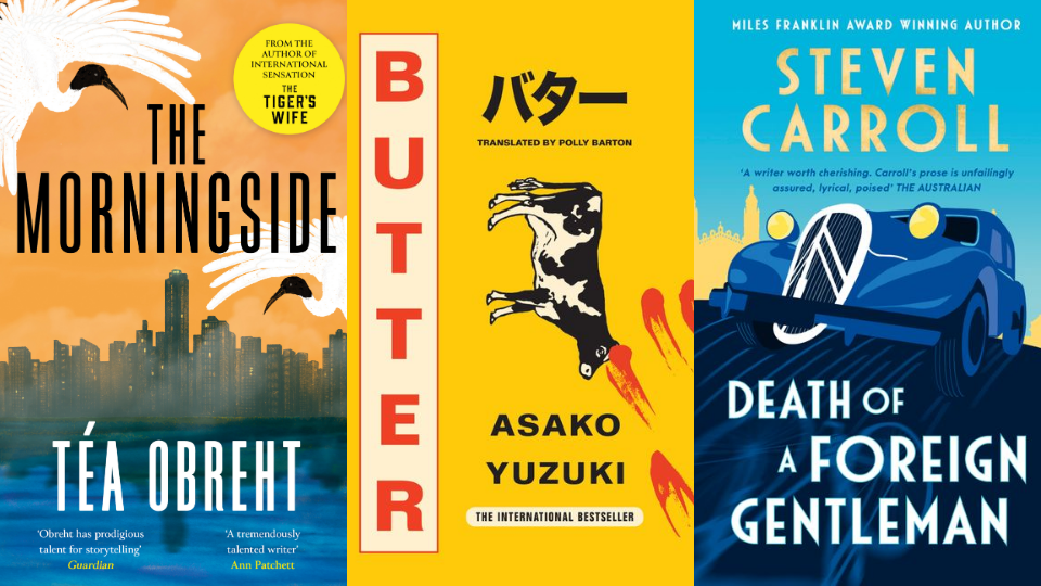 Téa Obreht, Asako Yuzuki, Steven Carroll: dystopia, butter, murder