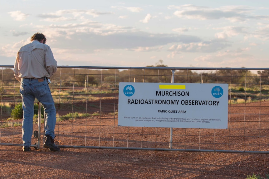 A gate to the Murchison Radioastronomy Observatory