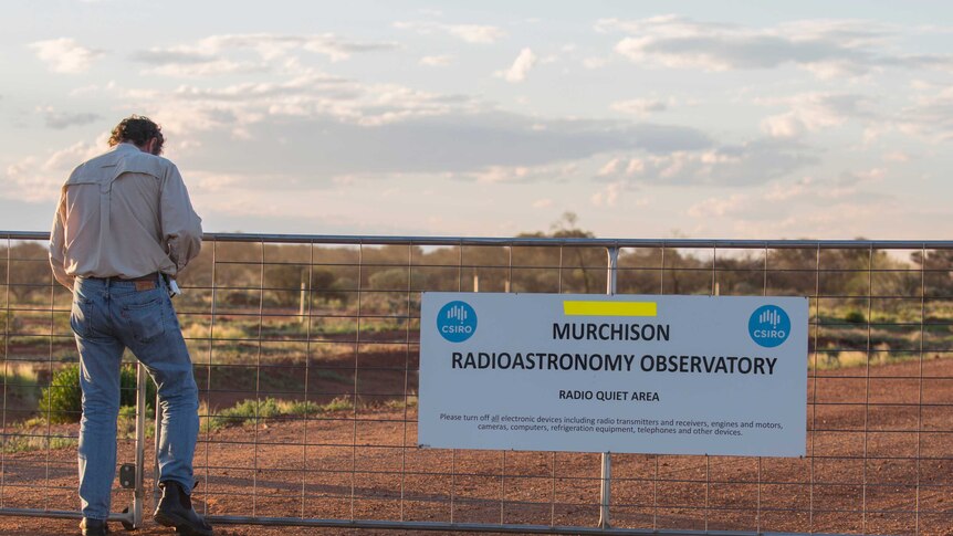 A gate to the Murchison Radioastronomy Observatory