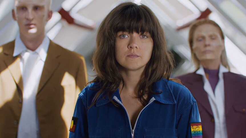 Courtney Barnett in the 'Need A Little Time' video, March 2018