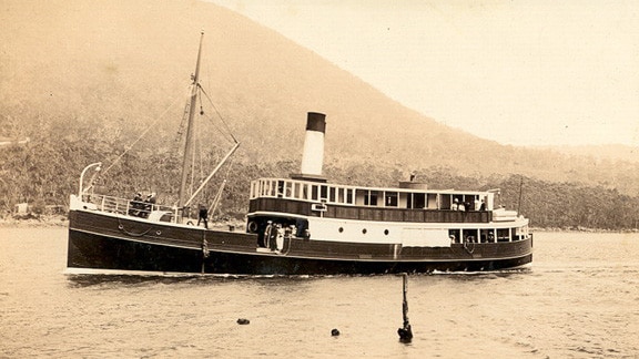 Cartela maiden voyage New Year day 1913