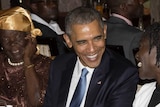 Barack Obama dines with extended family in Kenya