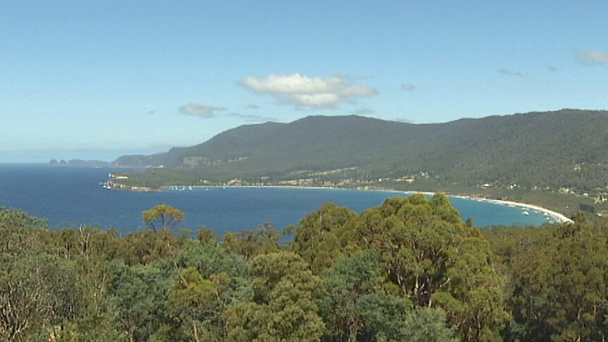 Tasman Peninsula, southern Tasmania, where the Three Capes Walk is being built