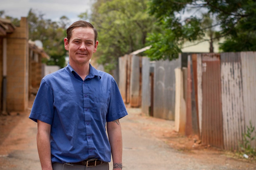 Michael Mcleod in Kalgoorlie.