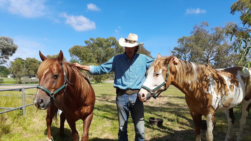 Erwin shares an incredible bond with Giles and Tonto