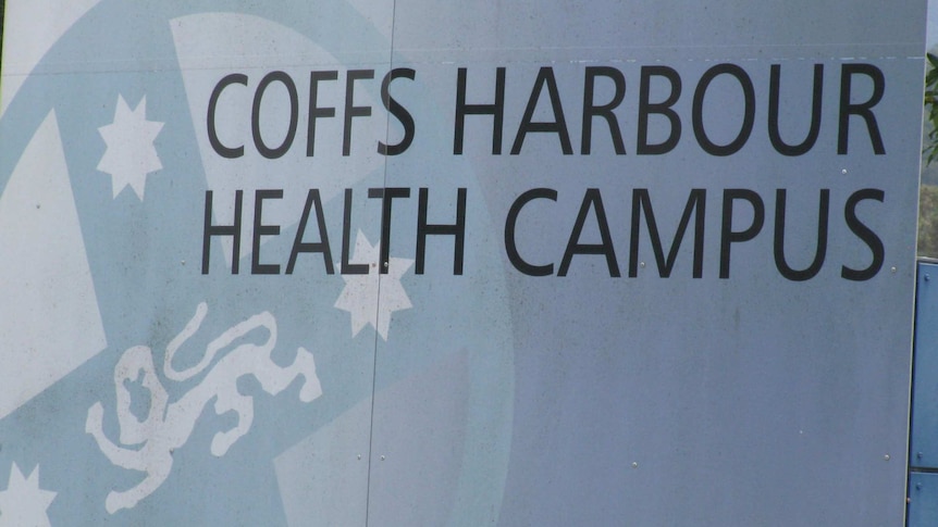 Coffs Health Campus sign