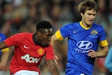 Welbeck slots one home against A-League All-Stars