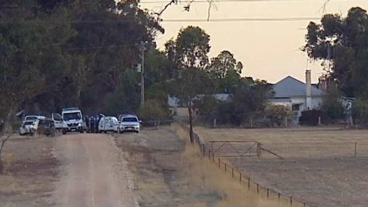 House at Natte Yallock where two bodies were found