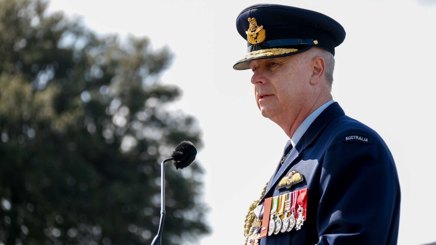 Defence Force head Air Chief Marshal Mark Binskin