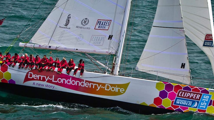 Derry-Londonderry-Doire yacht in Clipper Round the World Yacht Race