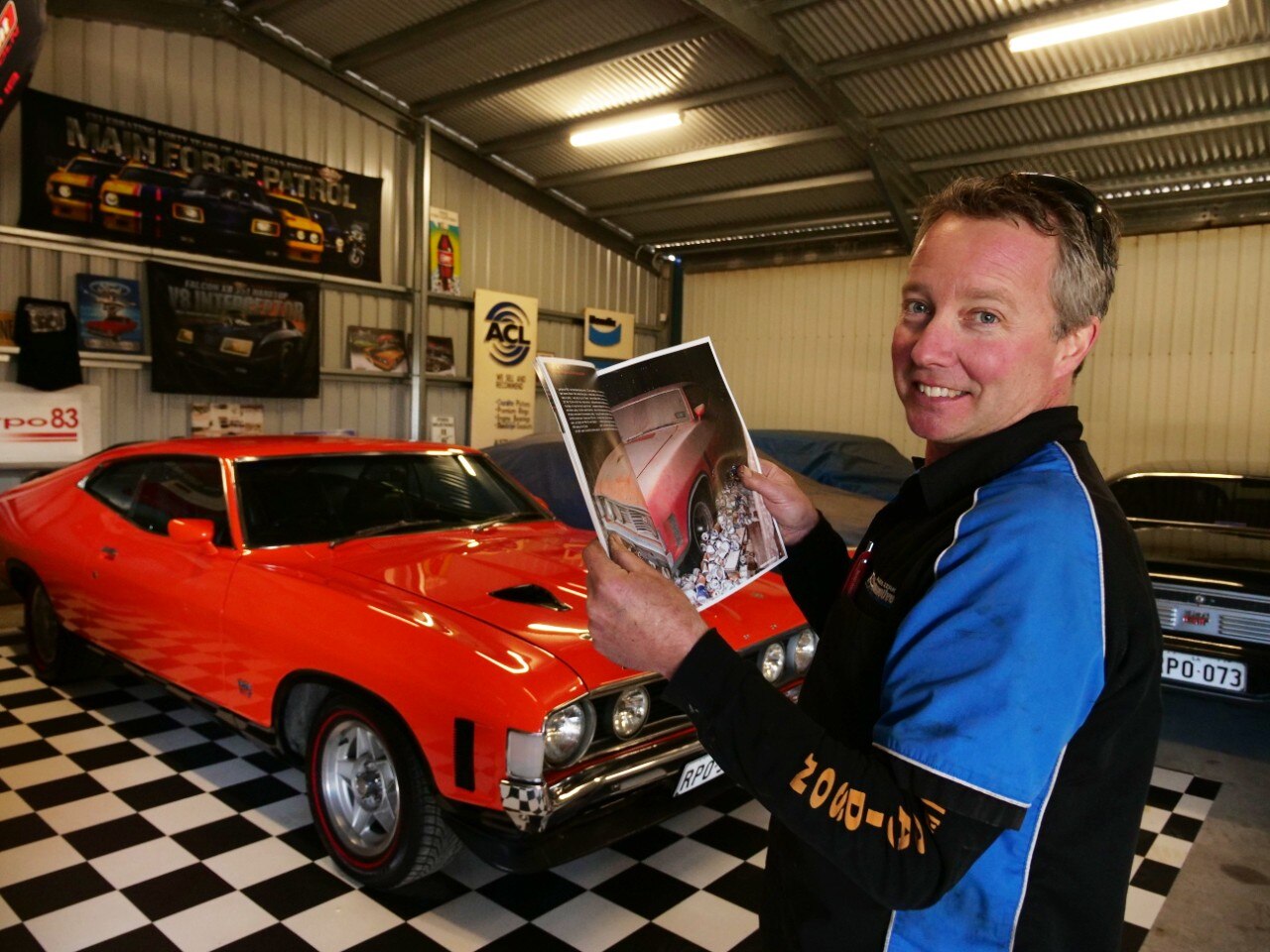 Oneoff twin of Ford GT that sold for 300k owned by SA mechanic ABC News