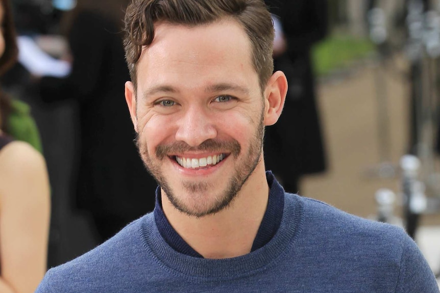 Will Young arrives at London Fashion Week