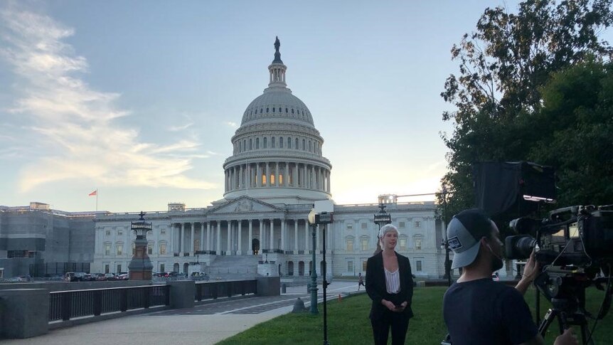 Reporter Eliza Goetze in Washington