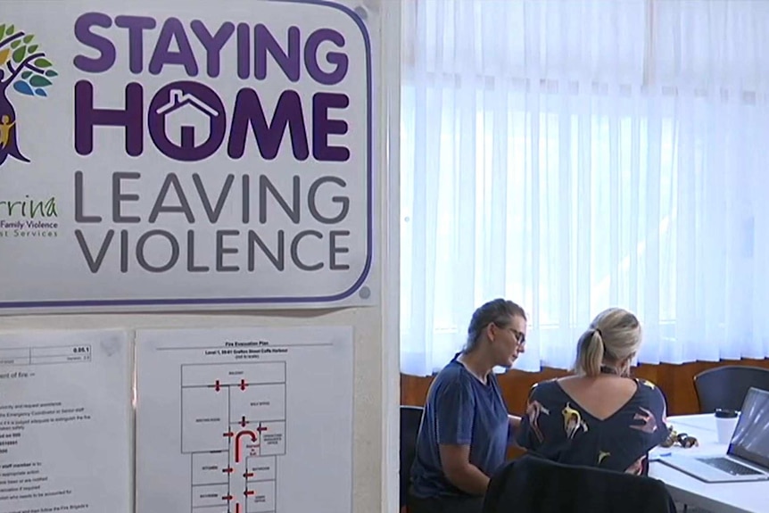 Domestic violence support service