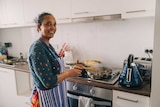 Genet, a refugee from Ethiopia and one of the featured cooks for Asylum Seeker Resource Centre's Feast 4 Freedom 2020 fundraiser