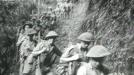 Soldiers on the Kokoda trail.