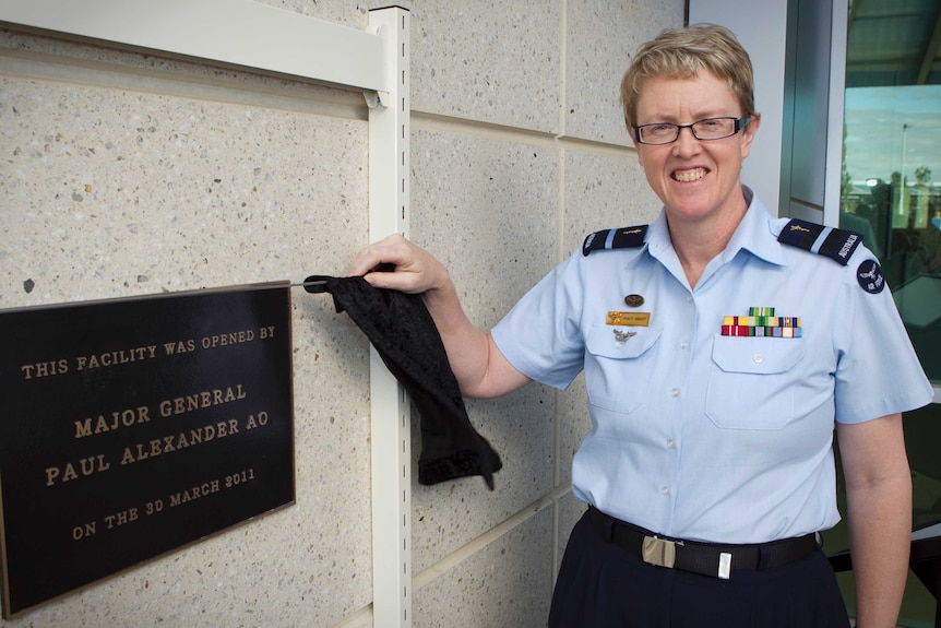 Tracy Smart at the new medical facility at RAAF Base Edinburgh in March 2011.