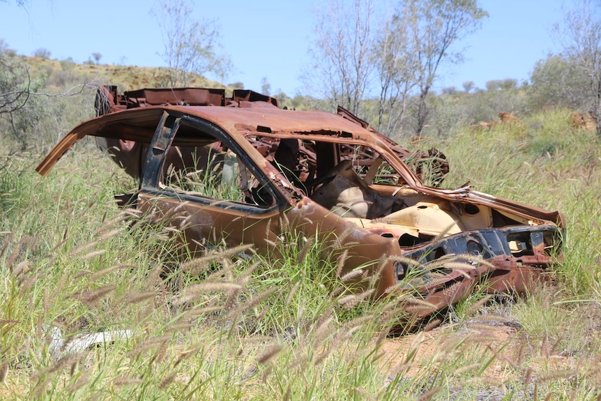 Dumped vehicle