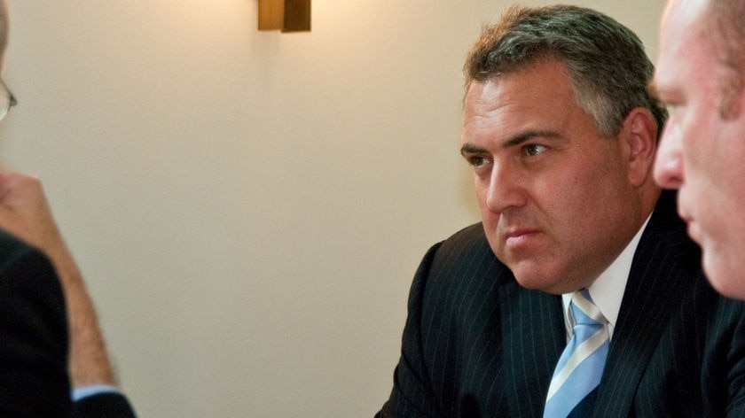 Joe Hockey will contest the leadership if Liberals are given a "free vote" on the ETS legislation.