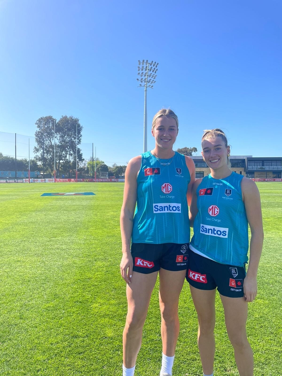Port Adelaide AFLW stars dream of after-the-siren win in Showdown - ABC ...