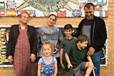 Samtar family at school in Melbourne