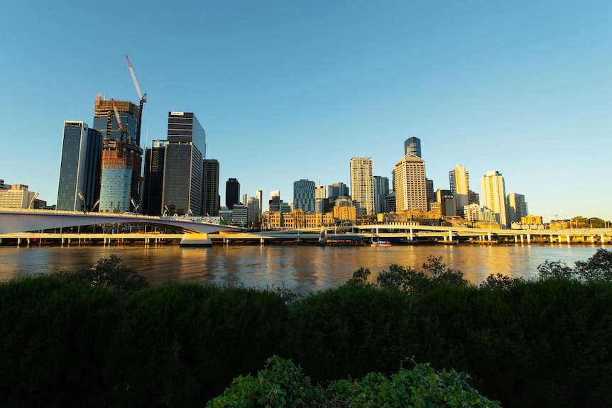 Image du bord de la rivière de la ville de Brisbane