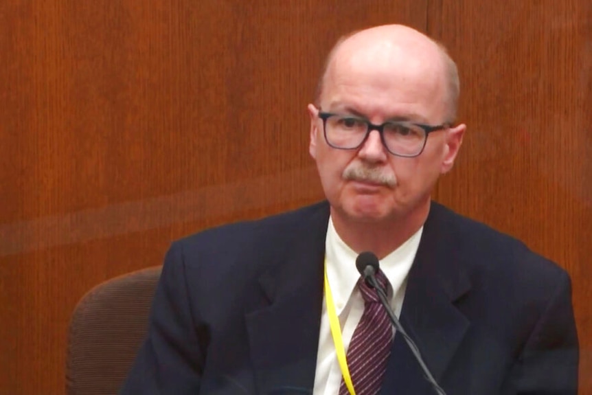Daniel Isenschmid testifies at the murder trial of Derek Chauvin